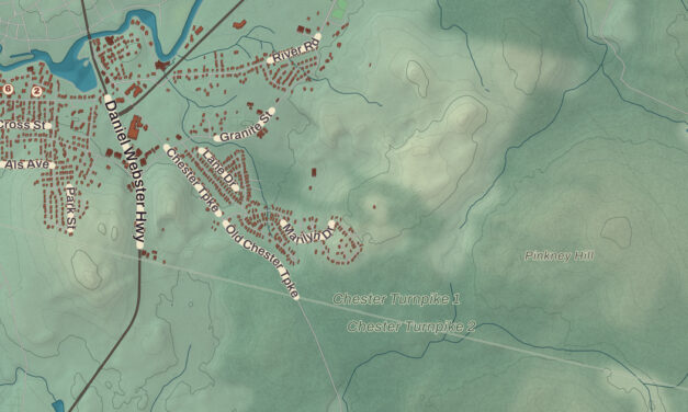 Beautifully Detailed Map of Allenstown, New Hampshire