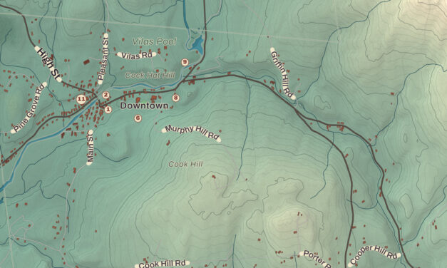 Beautifully Detailed Map of Alstead, New Hampshire