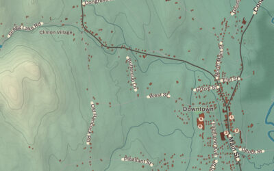 Beautifully Detailed Map of Antrim, New Hampshire