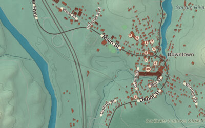 Beautifully Detailed Map of Ashland, New Hampshire