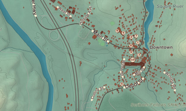 Beautifully Detailed Map of Ashland, New Hampshire