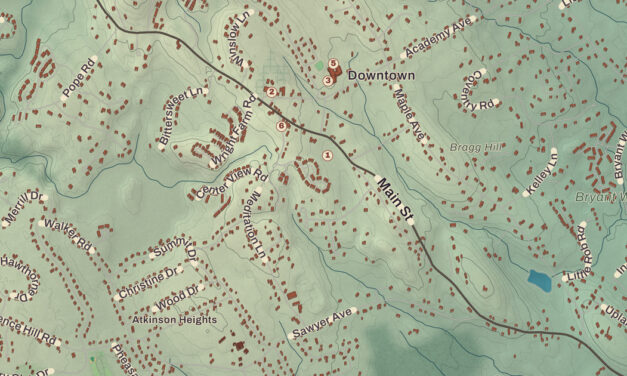 Beautifully Detailed Map of Atkinson, New Hampshire