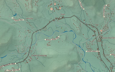 Beautifully Detailed Map of Bartlett, New Hampshire
