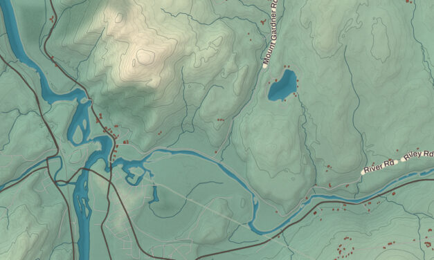 Beautifully Detailed Map of Bath, New Hampshire
