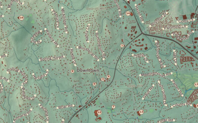 Beautifully Detailed Map of Bedford, New Hampshire