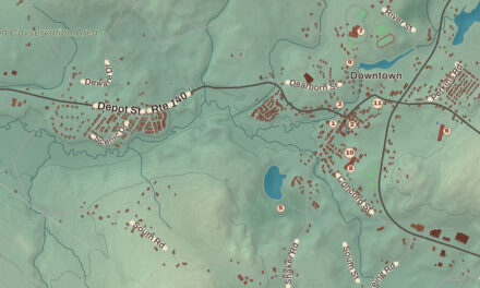 Beautifully Detailed Map of Belmont, New Hampshire