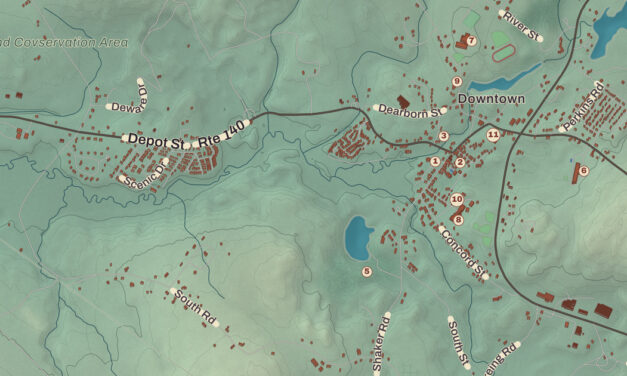 Beautifully Detailed Map of Belmont, New Hampshire