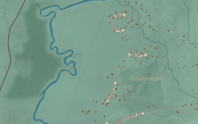 Beautifully Detailed Map of Bennington, New Hampshire
