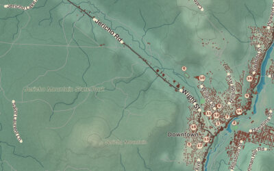 Beautifully Detailed Map of Berlin, New Hampshire