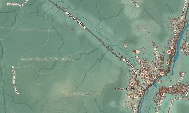 Beautifully Detailed Map of Berlin, New Hampshire