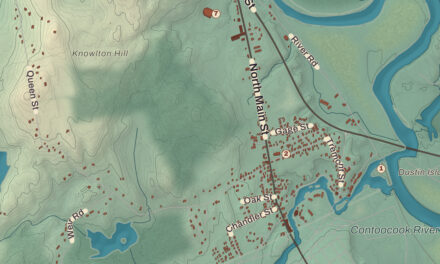 Beautifully Detailed Map of Boscawen, New Hampshire