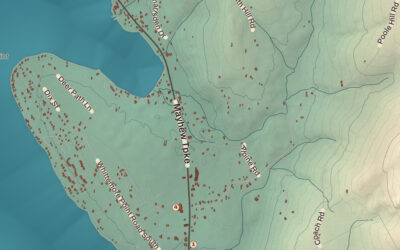 Beautifully Detailed Map of Bridgewater, New Hampshire
