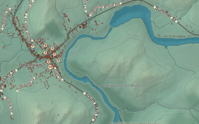 Beautifully Detailed Map of Bristol, New Hampshire