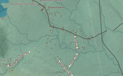 Beautifully Detailed Map of Brookfield, New Hampshire