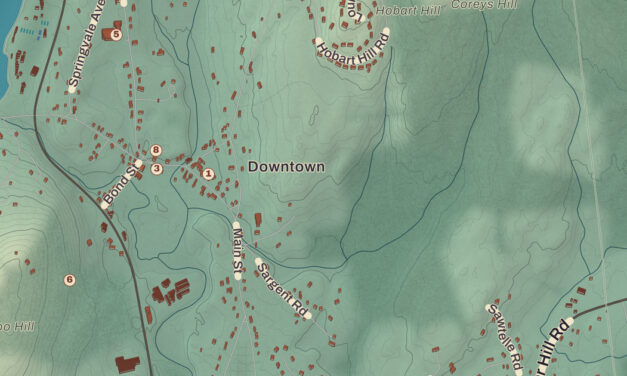 Beautifully Detailed Map of Brookline, New Hampshire