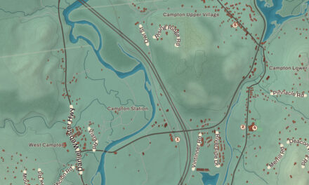 Beautifully Detailed Map of Campton, New Hampshire