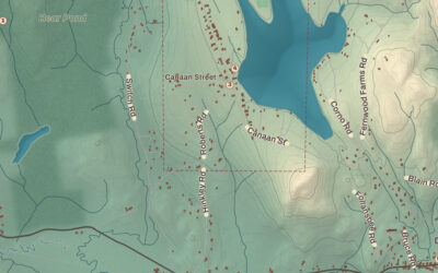 Beautifully Detailed Map of Canaan, New Hampshire