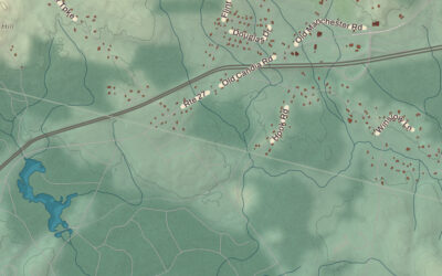 Beautifully Detailed Map of Candia, New Hampshire