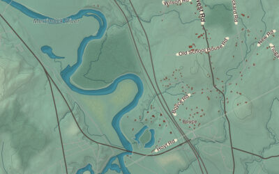 Beautifully Detailed Map of Canterbury, New Hampshire