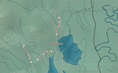 Beautifully Detailed Map of Chatham, New Hampshire