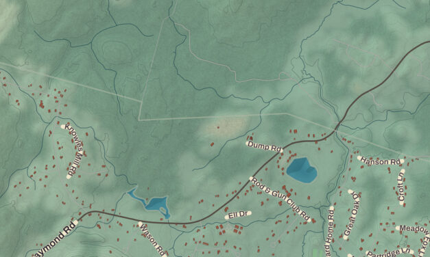 Beautifully Detailed Map of Chester, New Hampshire