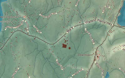 Beautifully Detailed Map of Chesterfield, New Hampshire