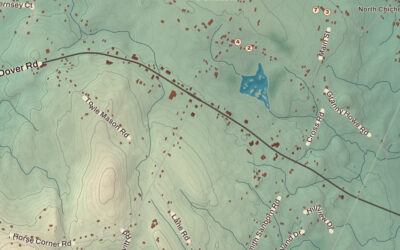 Beautifully Detailed Map of Chichester, New Hampshire