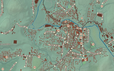 Beautifully Detailed Map of Claremont, New Hampshire