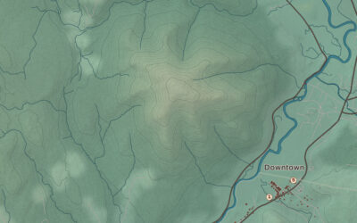 Beautifully Detailed Map of Columbia, New Hampshire