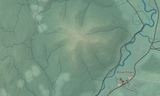 Beautifully Detailed Map of Columbia, New Hampshire