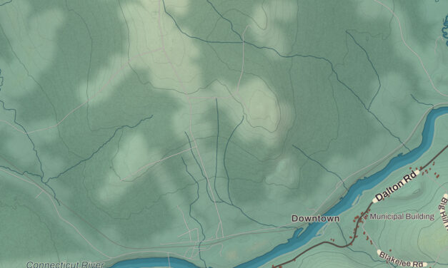 Beautifully Detailed Map of Dalton, New Hampshire