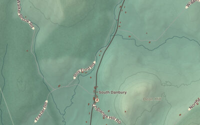 Beautifully Detailed Map of Danbury, New Hampshire