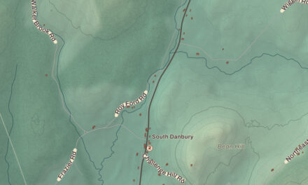 Beautifully Detailed Map of Danbury, New Hampshire