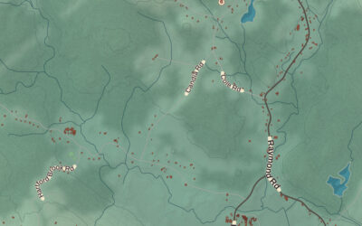 Beautifully Detailed Map of Deerfield, New Hampshire
