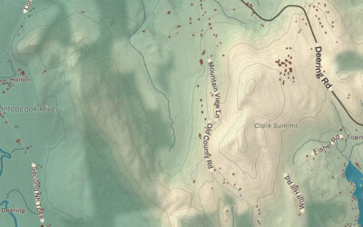 Beautifully Detailed Map of Deering, New Hampshire
