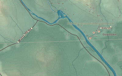 Beautifully Detailed Map of Dummer, New Hampshire