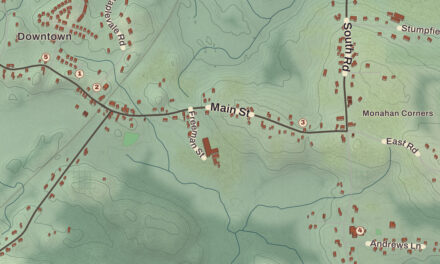 Beautifully Detailed Map of East Kingston, New Hampshire