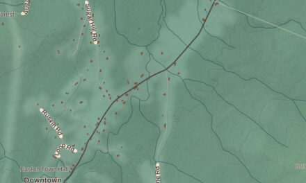 Beautifully Detailed Map of Easton, New Hampshire