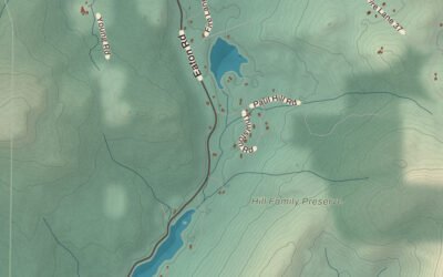 Beautifully Detailed Map of Eaton, New Hampshire