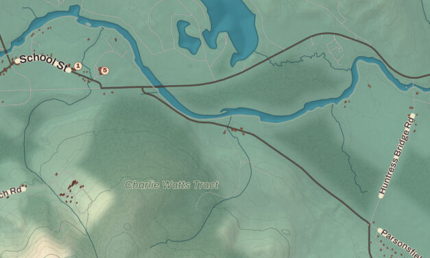 Beautifully Detailed Map of Effingham, New Hampshire