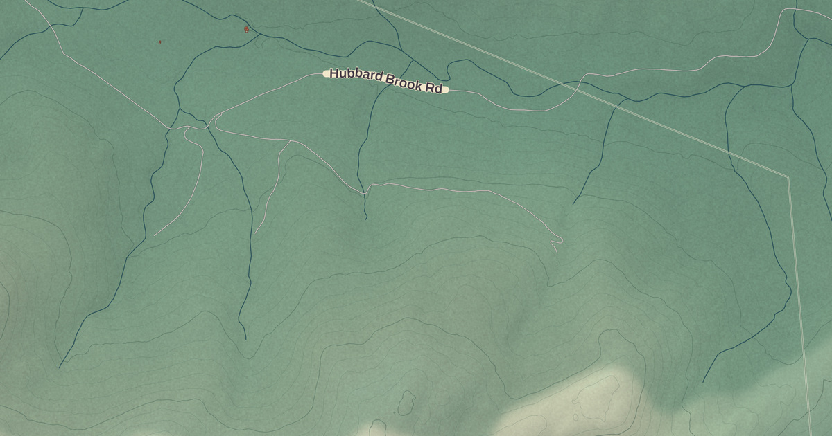 Beautifully Detailed Map of Ellsworth, New Hampshire