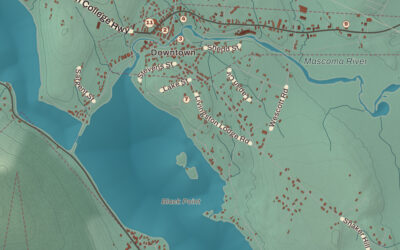 Beautifully Detailed Map of Enfield, New Hampshire