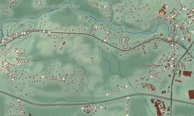 Beautifully Detailed Map of Epping, New Hampshire