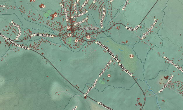 Beautifully Detailed Map of Farmington, New Hampshire