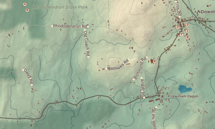 Beautifully Detailed Map of Fitzwilliam, New Hampshire
