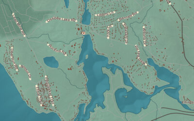 Beautifully Detailed Map of Freedom, New Hampshire