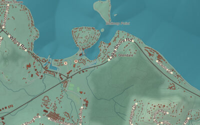 Beautifully Detailed Map of Gilford, New Hampshire