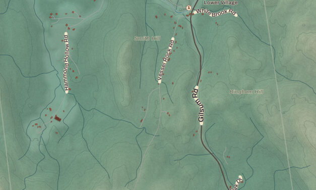 Beautifully Detailed Map of Gilsum, New Hampshire