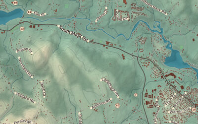 Beautifully Detailed Map of Goffstown, New Hampshire