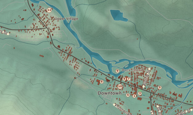 Beautifully Detailed Map of Gorham, New Hampshire